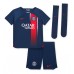 Billige Paris Saint-Germain Lionel Messi #30 Hjemmetrøye Barn 2023-24 Kortermet (+ korte bukser)
